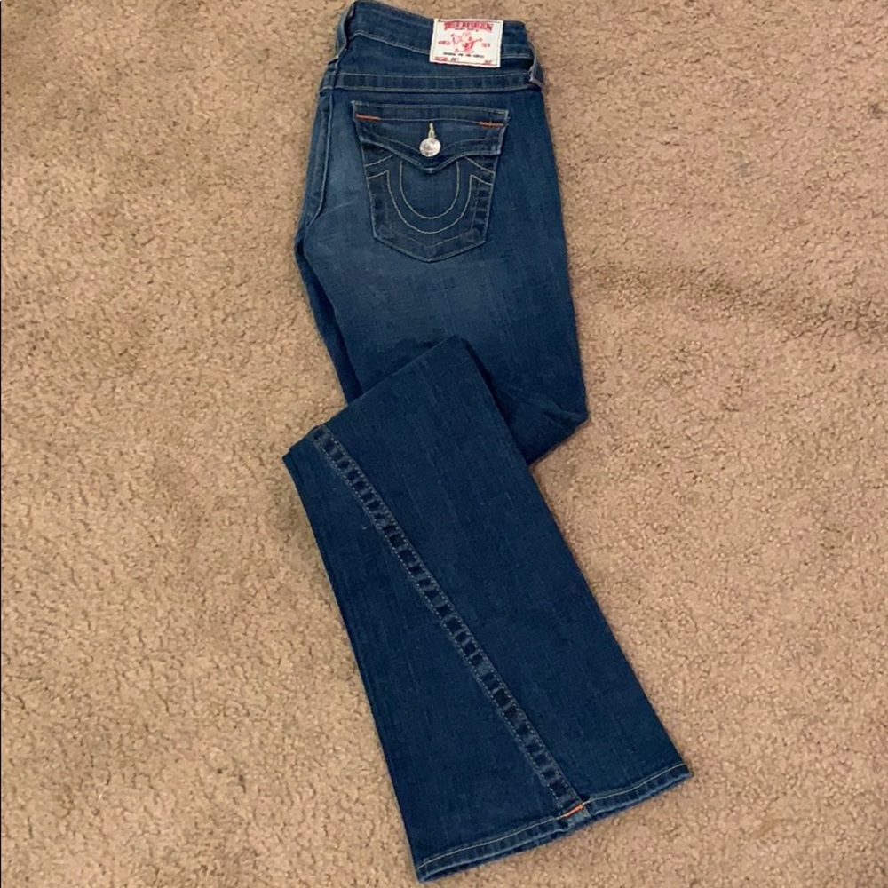 True religion blue jeans
